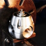 Boring the Hub for Blade Trunions