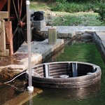 Pit and water wheel