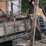 Shifting the flume onto-Base